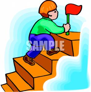 295x300 Collection Of Boy Climbing Stairs Clipart High Quality, Free