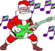 232x217 Rock And Roll Christmas Clip Art