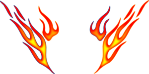 300x150 Fire, Rock, Dina, Roll Clip Art