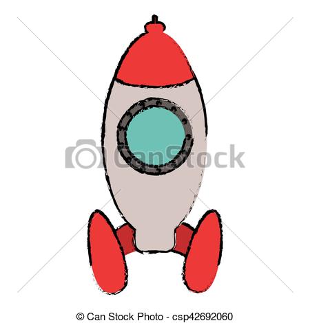 450x470 Rocket Startup Launching Sketch Vector Illustration Eps 10 Clip