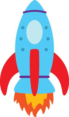 236x399 Blue Rocket Ship Clip Art