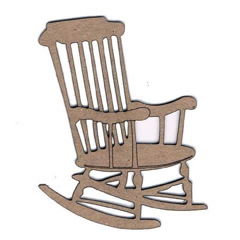 480x480 Rocking Chair On Porch Clipart