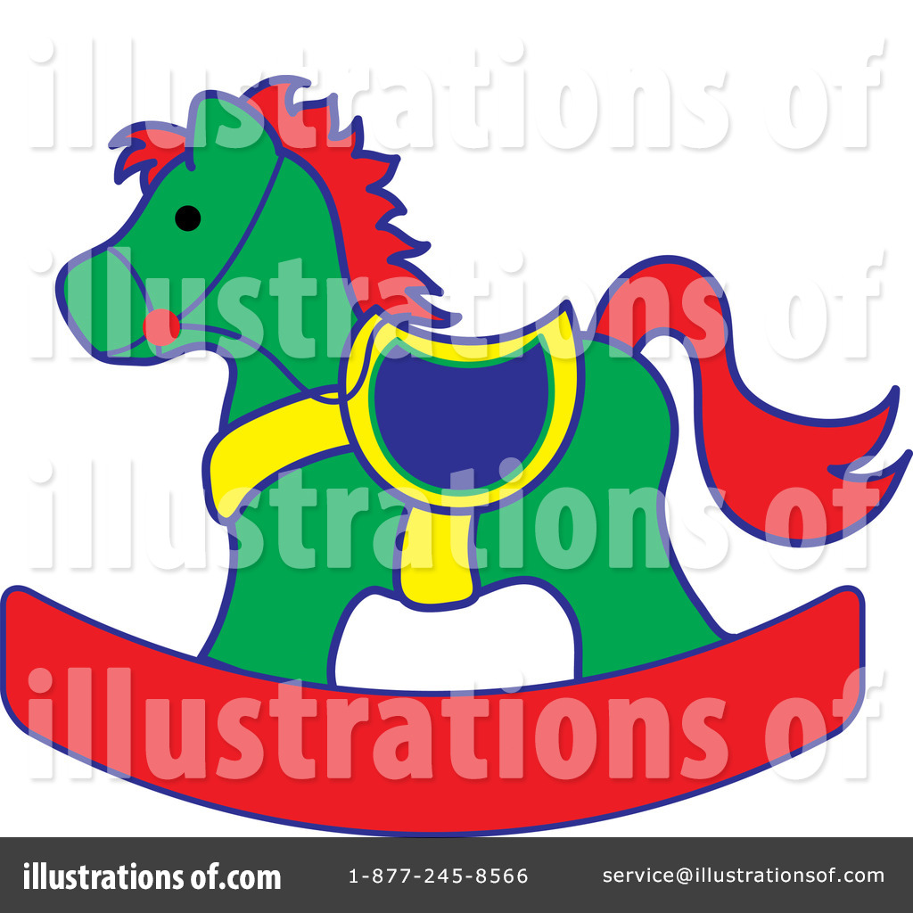 1024x1024 Rocking Horse Clipart