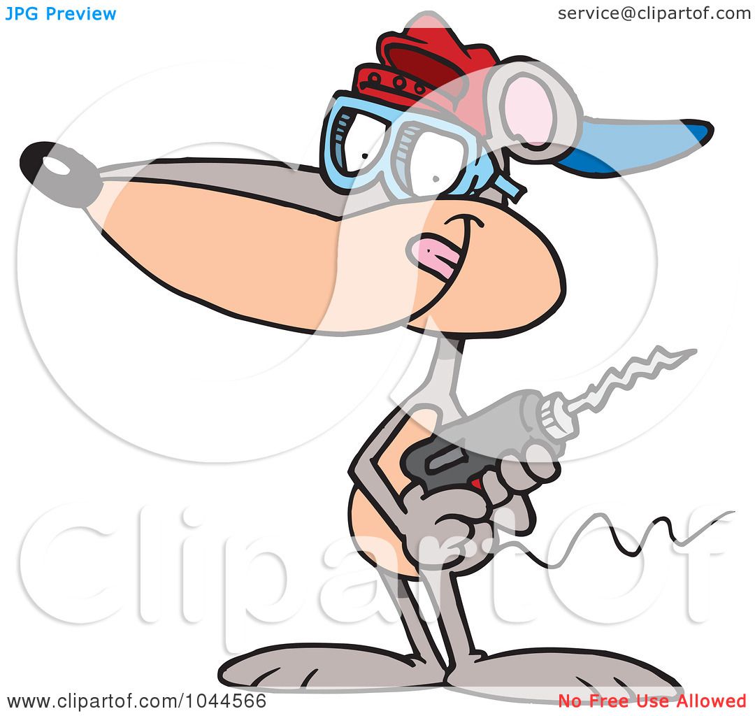 1080x1024 Royalty Free (Rf) Clip Art Illustration Of A Cartoon Mouse Holding