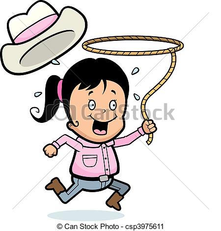 450x470 Rodeo Girl Clipart