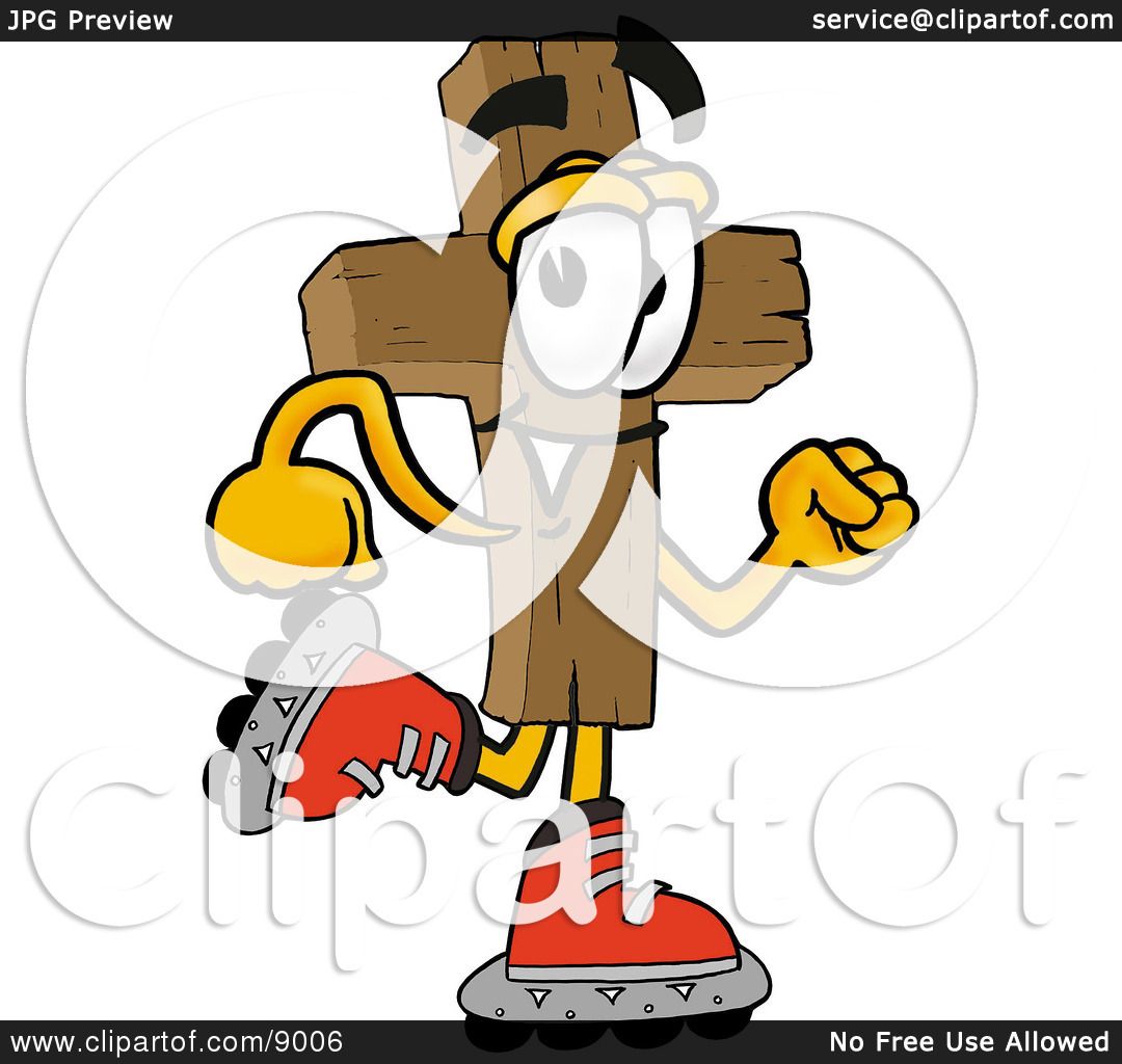 1080x1024 Jesus Didn'T Rollerblade, But The Cross He Had To Bare Did. If