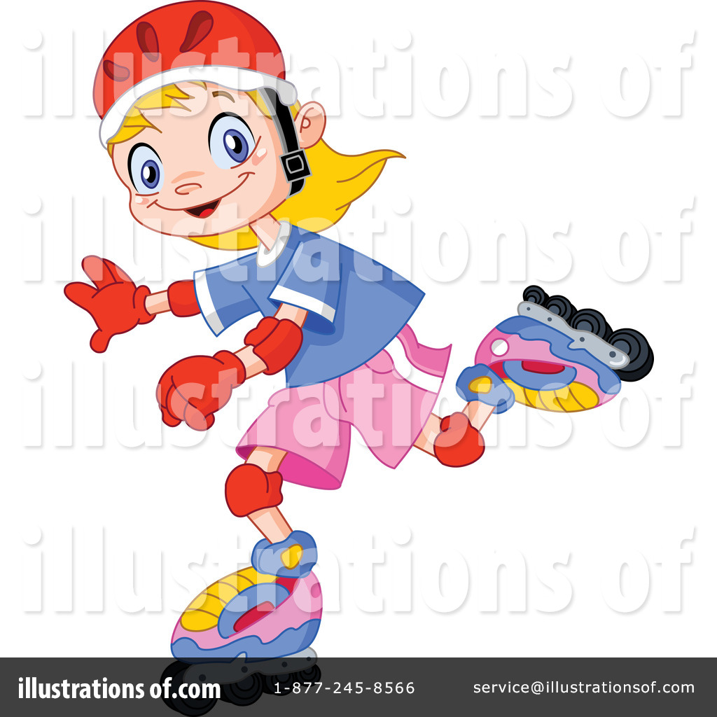 1024x1024 Rollerblading Clipart