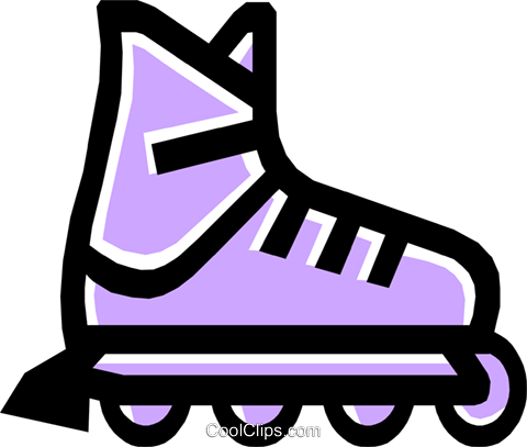 480x407 Roller Blades Royalty Free Vector Clip Art Illustration Spor0202