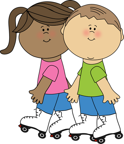 431x500 Roller Skating Clipart Clipartlook