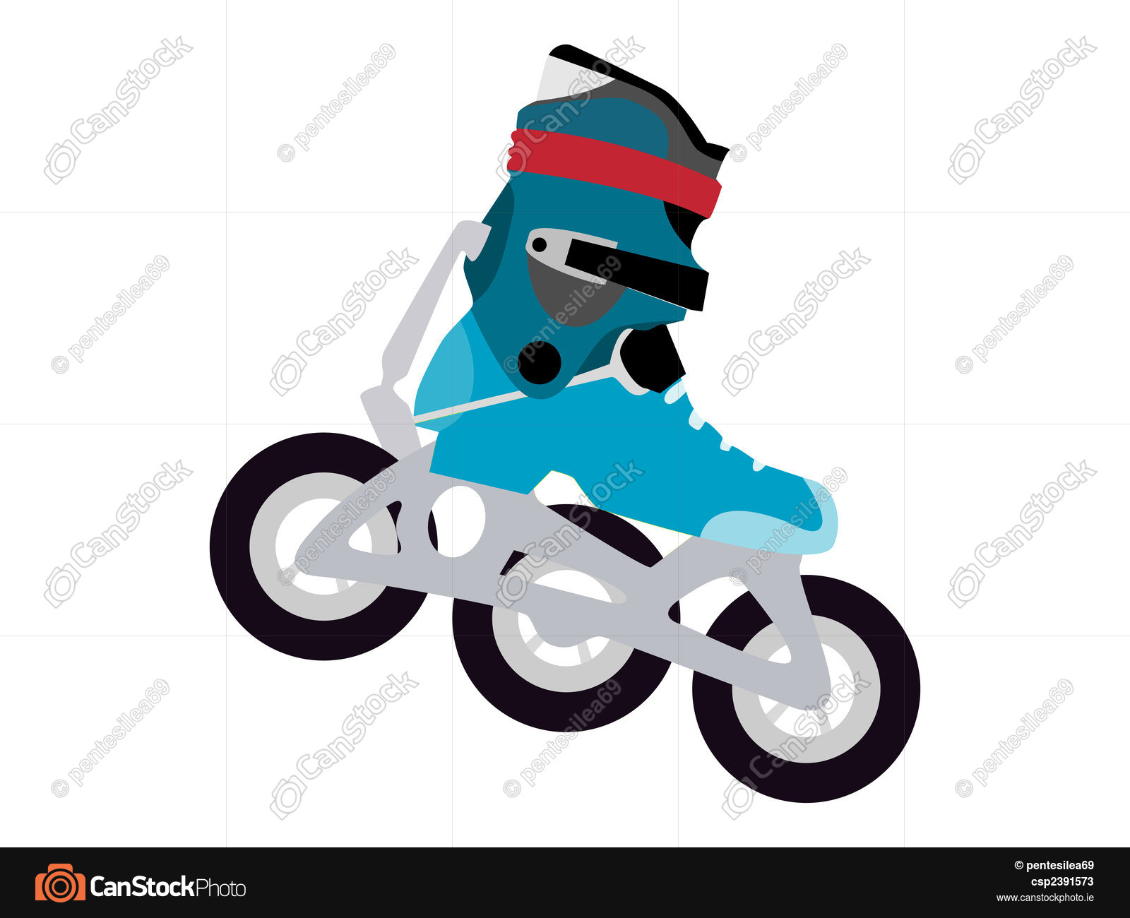 1600x1300 A Computer Generated Illustration About Rollerblade Drawings