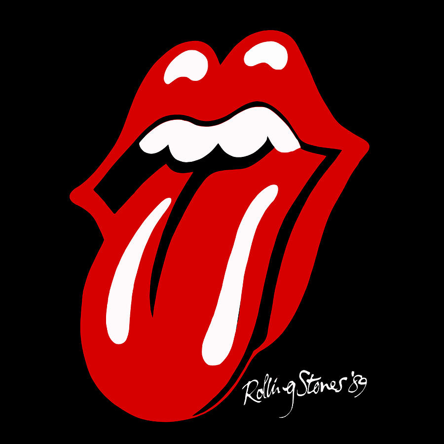 900x900 Rolling Stones Digital Art By Gina Dsgn