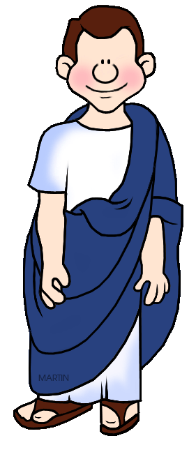 281x648 Rome Clip Art By Phillip Martin, Roman Man
