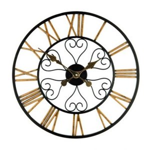 302x300 Gardman 50cm Roman Numeral Garden Clock. Hamilton. 50cm Diameter
