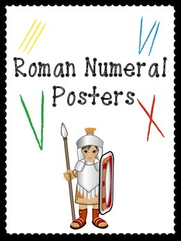 263x350 Roman Numeral Posters By Jhildee K 3 Teachers Pay Teachers