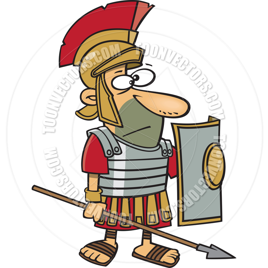 940x940 Roman Warriors Clipart Cartoon