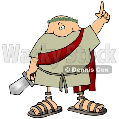400x400 Roman Archer Soldier Shooting An Arrow Clipart Djart