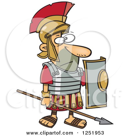 450x470 Rome Clipart Brave Soldier