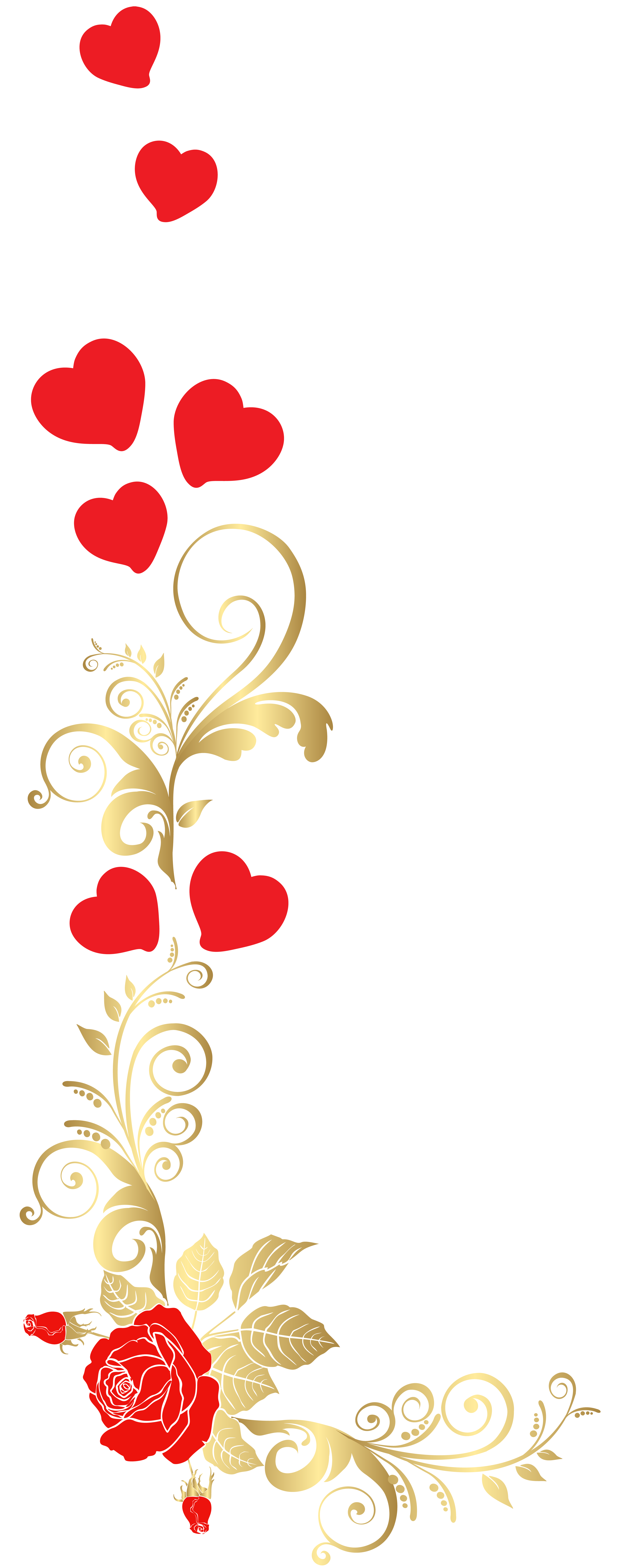 3215x8000 Romantic Floral Decoration Png Clip Artu200b Gallery Yopriceville