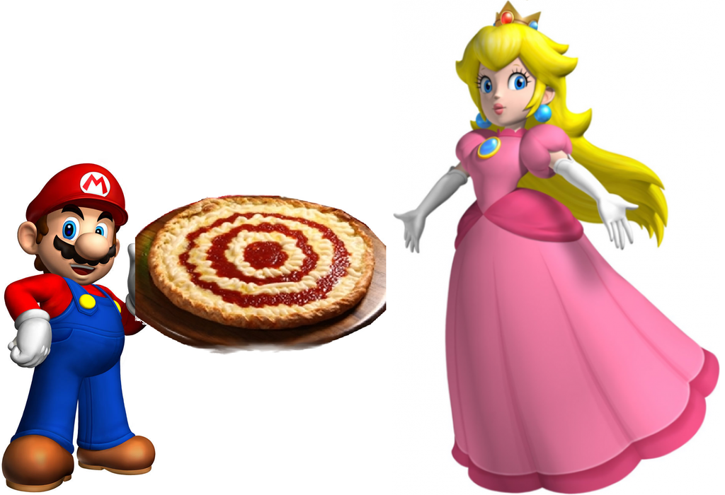 1024x700 Marioxpeach Romeo And Juliet Pizza For You! By Sarahvilela