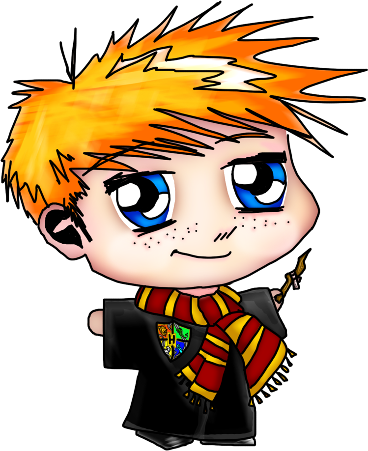 749x918 Ron Weasley Chibi By Lizievamp