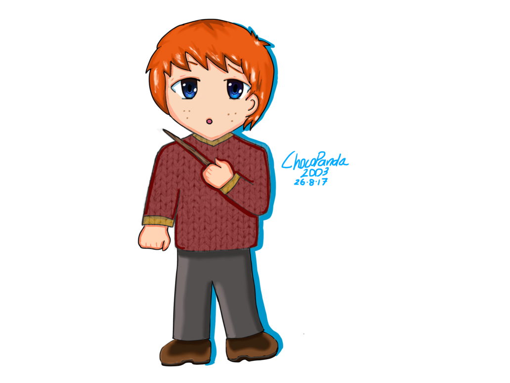 1032x774 Ron Weasley Chibi By Chocopanda2003
