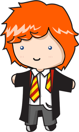 277x459 Ron Weasley Chibi By Paoweee