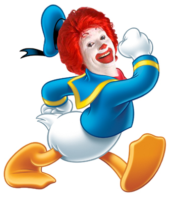 343x400 Ronald Mcdonald Duck By Otettttt