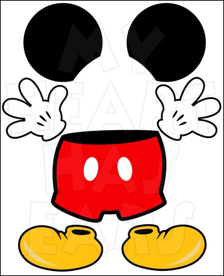 736x908 Mickey Mouse Body Parts For State Room Disney Cruise Door Instant