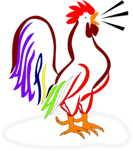 264x299 Emmaus Rooster Clip Art