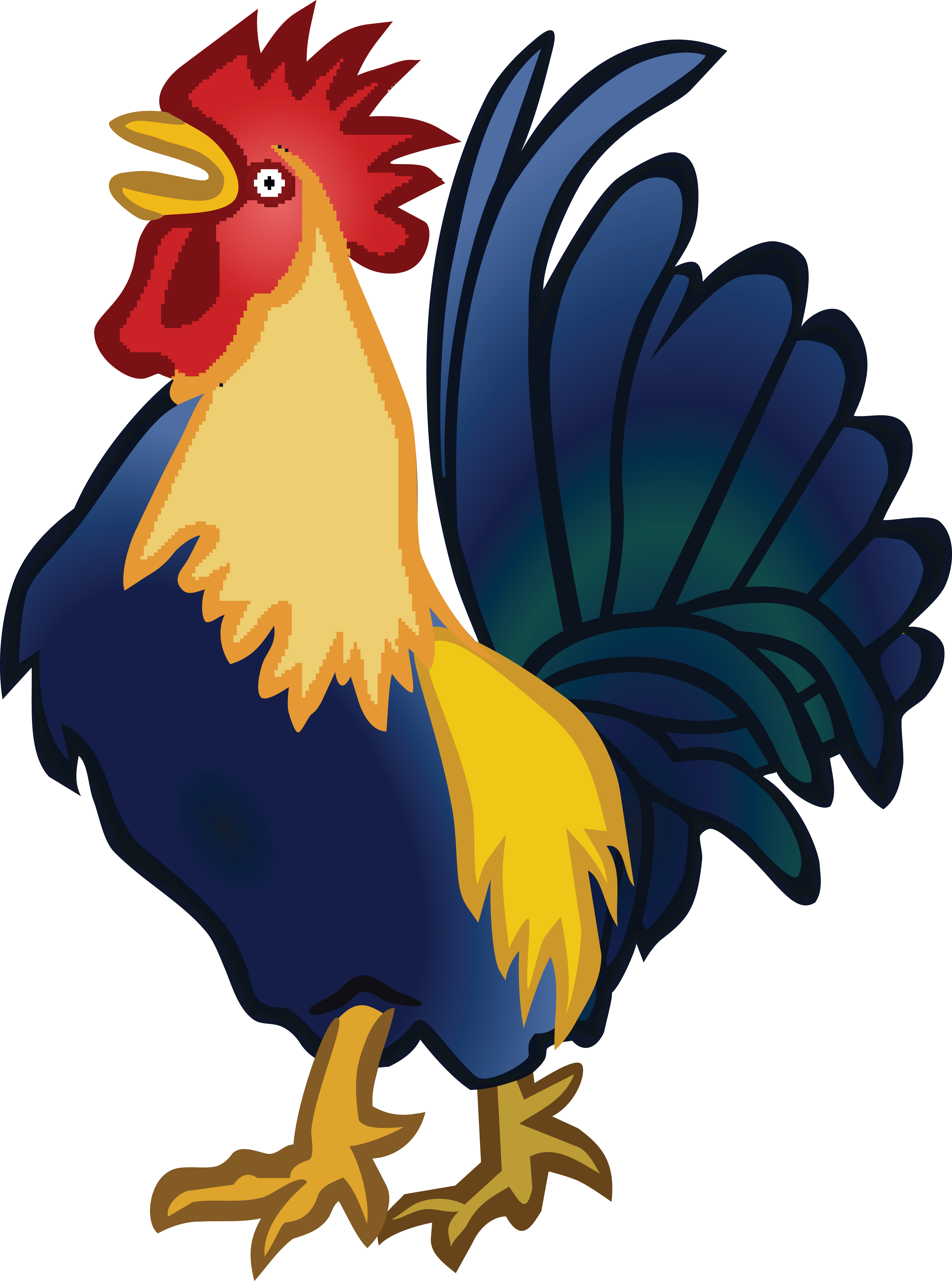 4000x5380 Free Clipart Of A Rooster