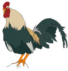 236x244 Rooster Clipart Roosters~amp~hens