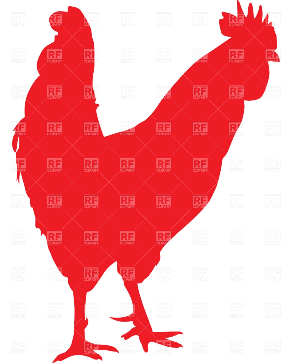 960x1200 Cock Silhouette Free Download Vector Clip Art Image