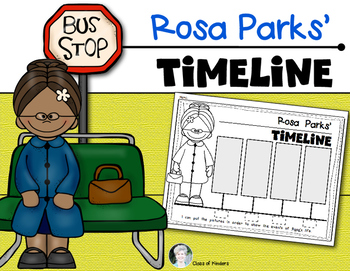 350x271 Rosa Parks {Timeline} For Kindergarten And First Grade Social Studies