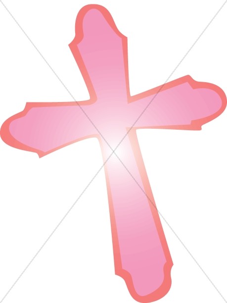 459x612 Chic Idea Pink Cross Clipart Rosary Beads Baptism Christening