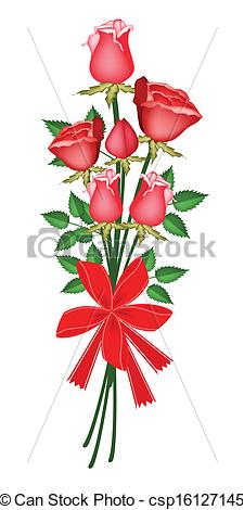 225x470 Rose Bouquet Clip Art Clipart Panda