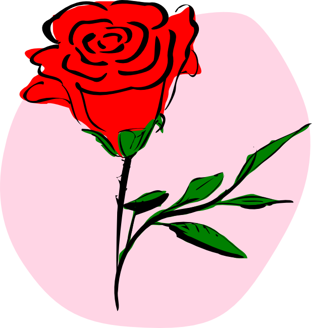 618x650 Free Rose Clipart Animations And Vectors
