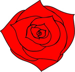 300x288 Rose Clip Art
