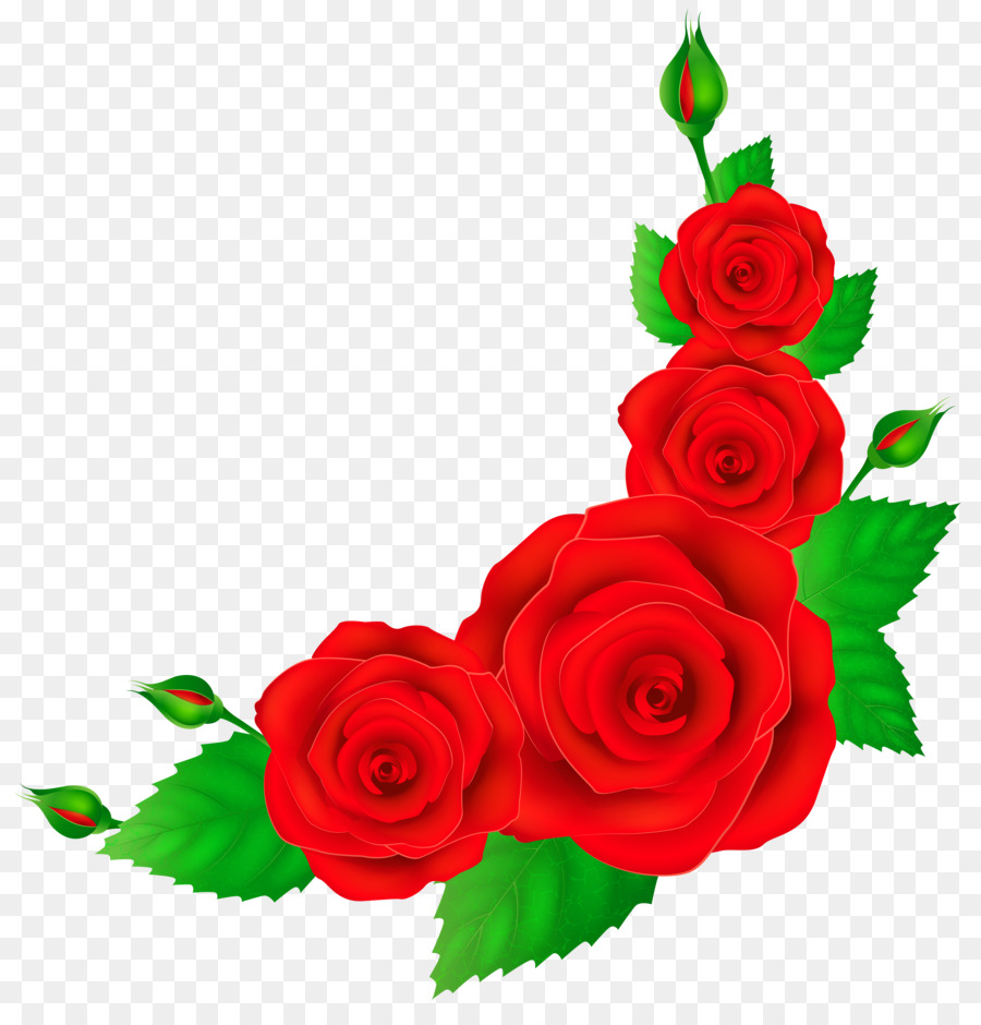 900x940 Rose Flower Red Clip Art