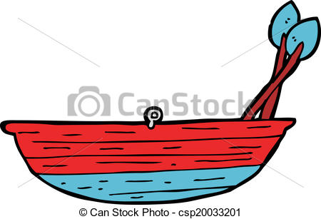 450x307 Cartoon Rowing Boat Vector Clipart