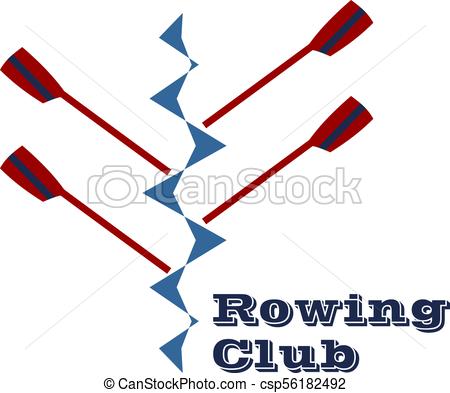 450x393 Vector Logo For Rowing Club Eps Vectors