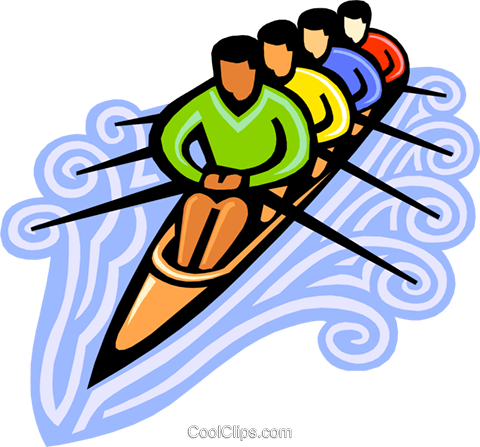 480x447 Rowers Royalty Free Vector Clip Art Illustration Vc000122