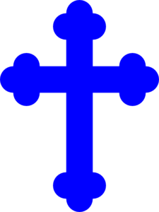 225x300 Royal Blue Cross Png, Svg Clip Art For Web
