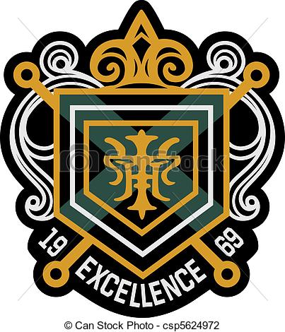 403x470 Classic Royal Emblem Badge Shield Clip Art