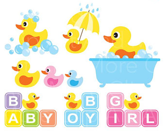 340x270 Rubber Duck Clip Art Etsy