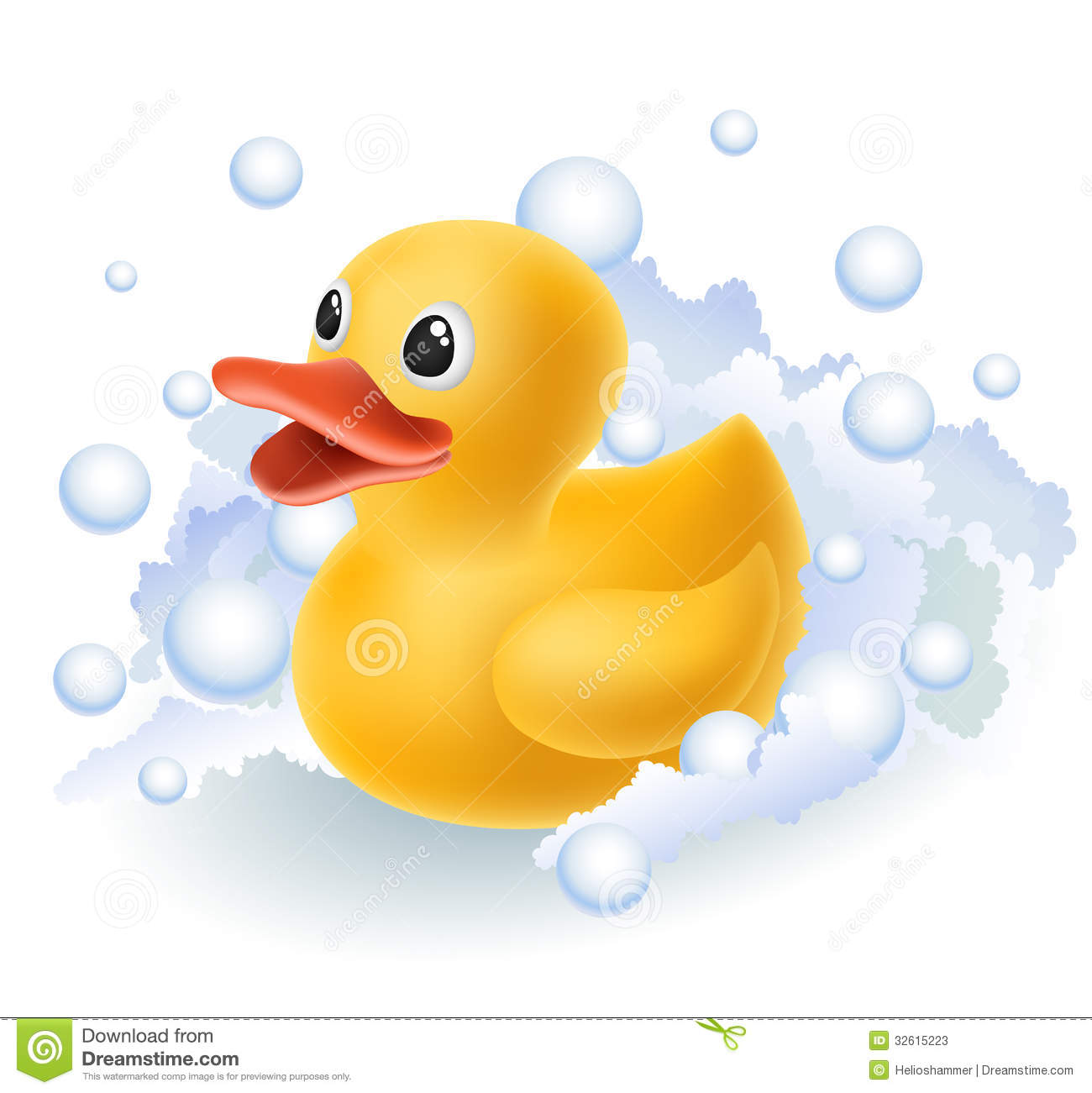 1300x1301 Rubber Duck With Bubbles Clip Art Clipart