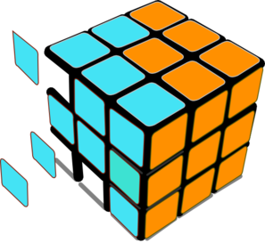 297x273 Rubiks Cube White Pro Clip Art