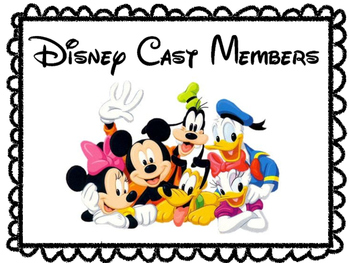 350x263 Disney Job Chart Teaching Resources Teachers Pay Teachers