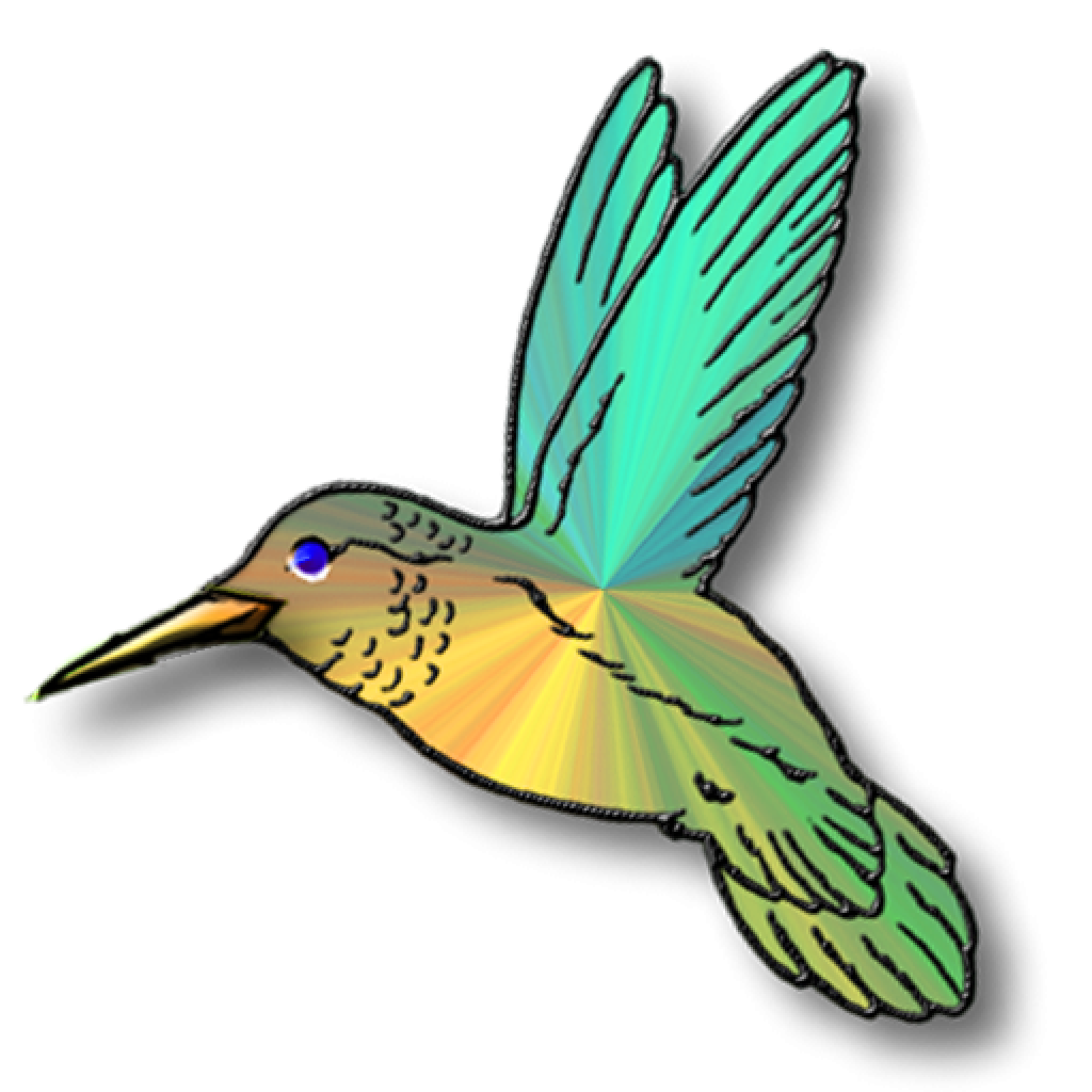 1024x1024 Hummingbird Clip Art Pineapple Clipart