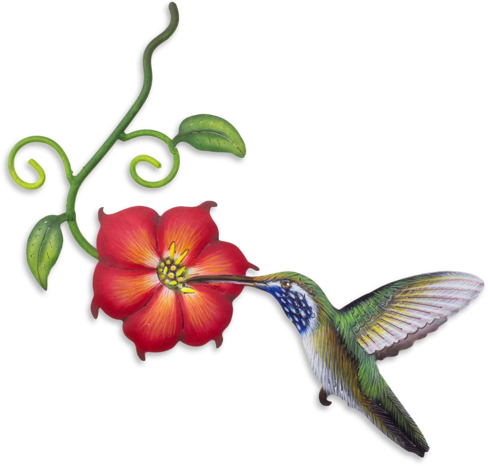 1600x1528 Hummingbird Wall Decor Metal Garden Art Sculpture Home Patio