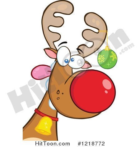 450x470 Reindeer Clipart
